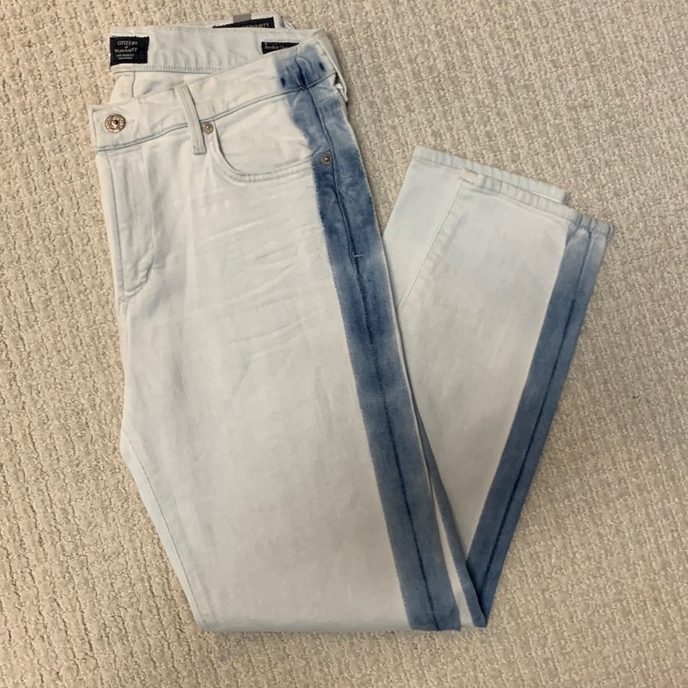 Citizens of Humnanity Rocket Crop High Rise Skinny Sz 29 NWOT